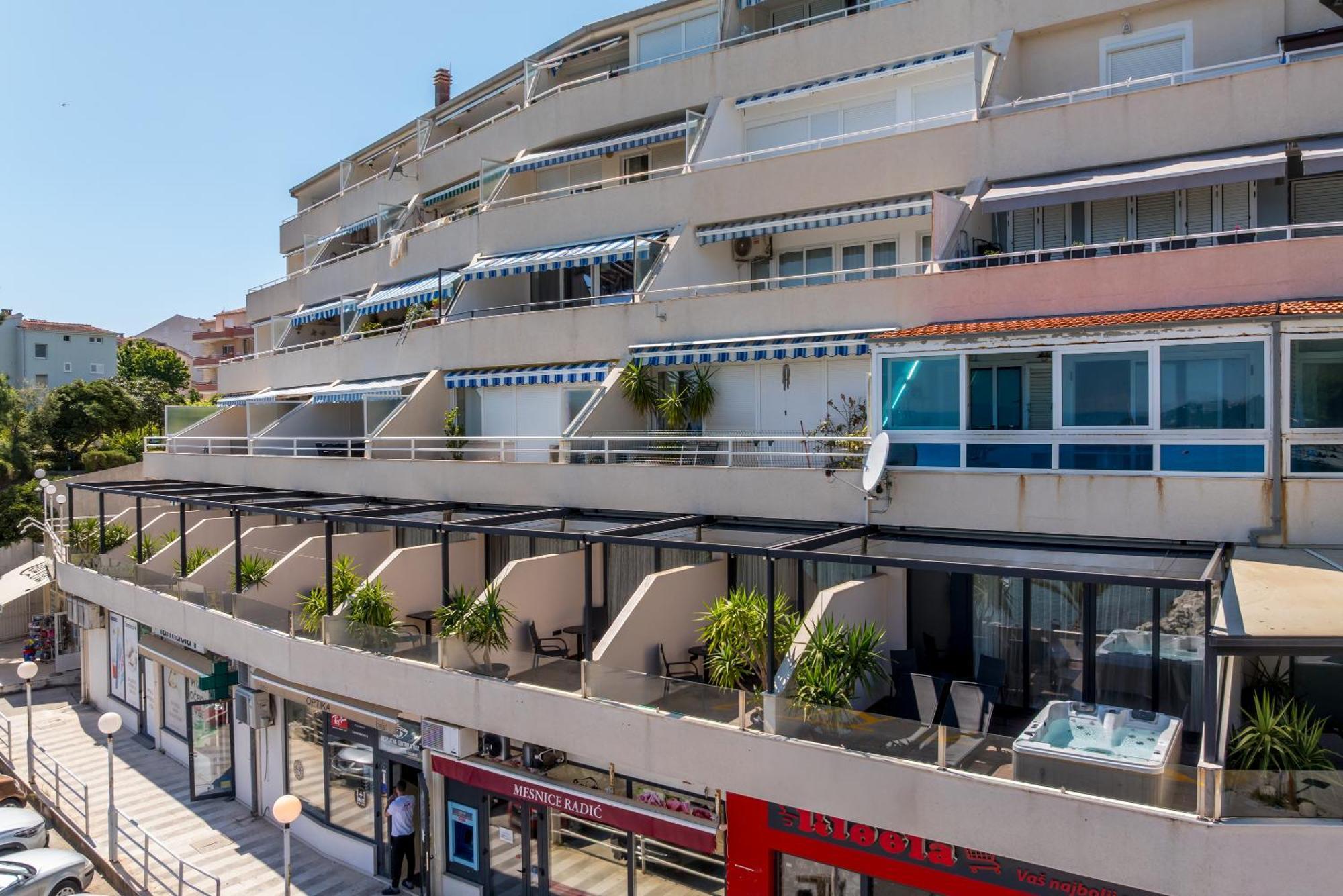 Sea View Luxury Rooms Seven Of Nine Spalato Esterno foto