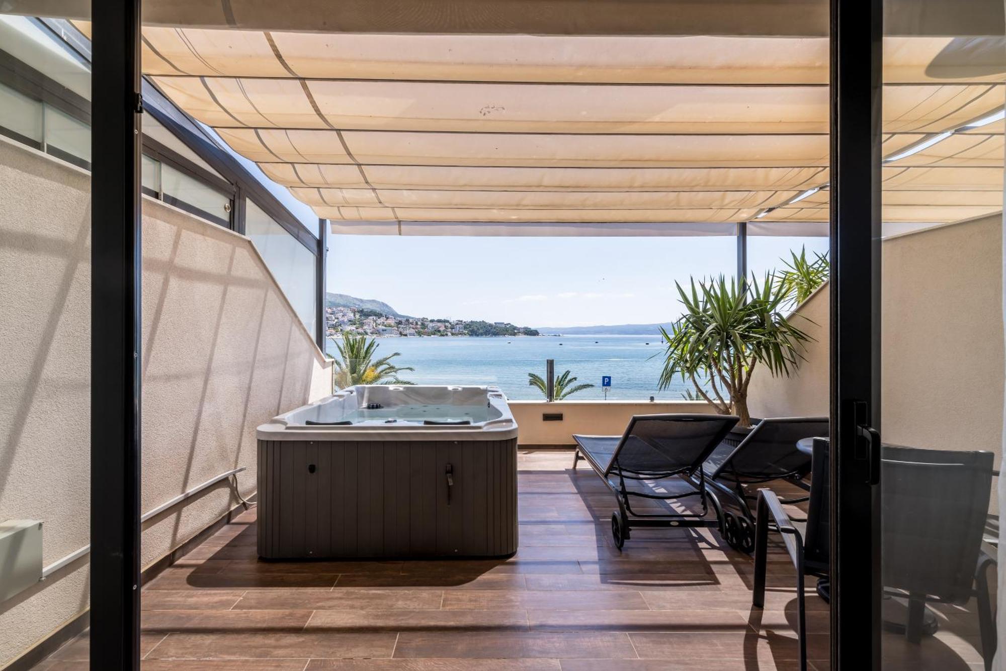 Sea View Luxury Rooms Seven Of Nine Spalato Esterno foto