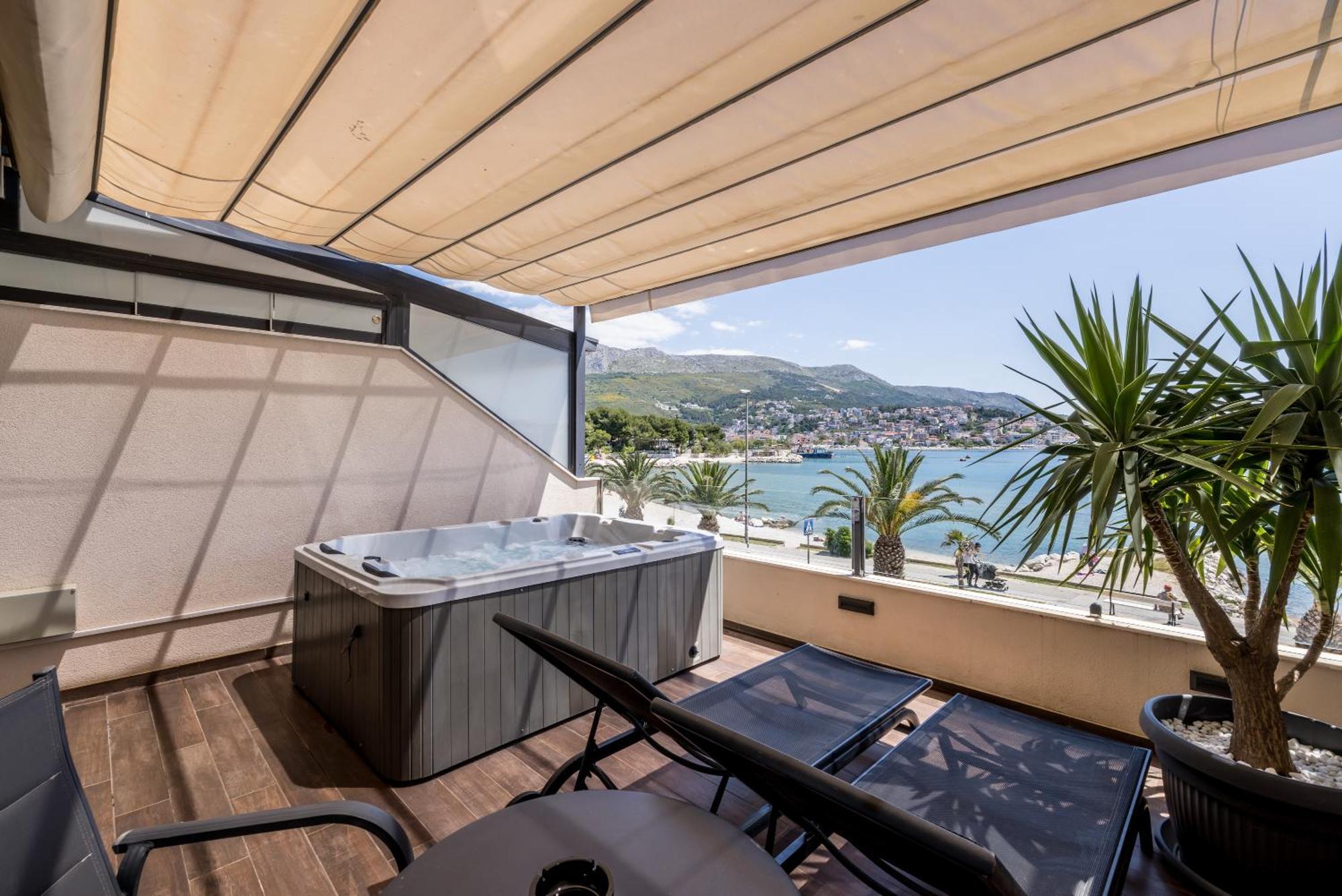 Sea View Luxury Rooms Seven Of Nine Spalato Esterno foto